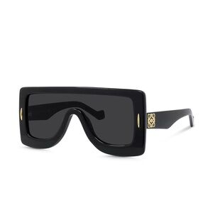 Loewe chunky anagram mask / shield sunglasses